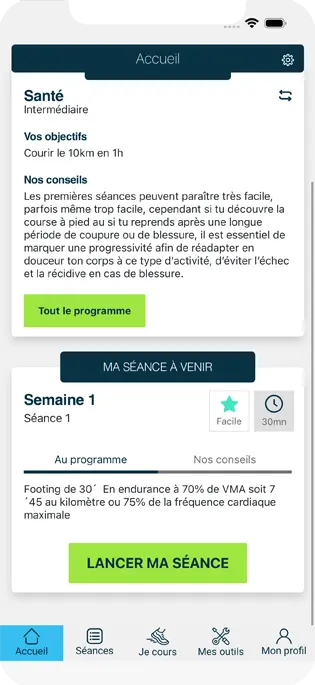 coach running conseils